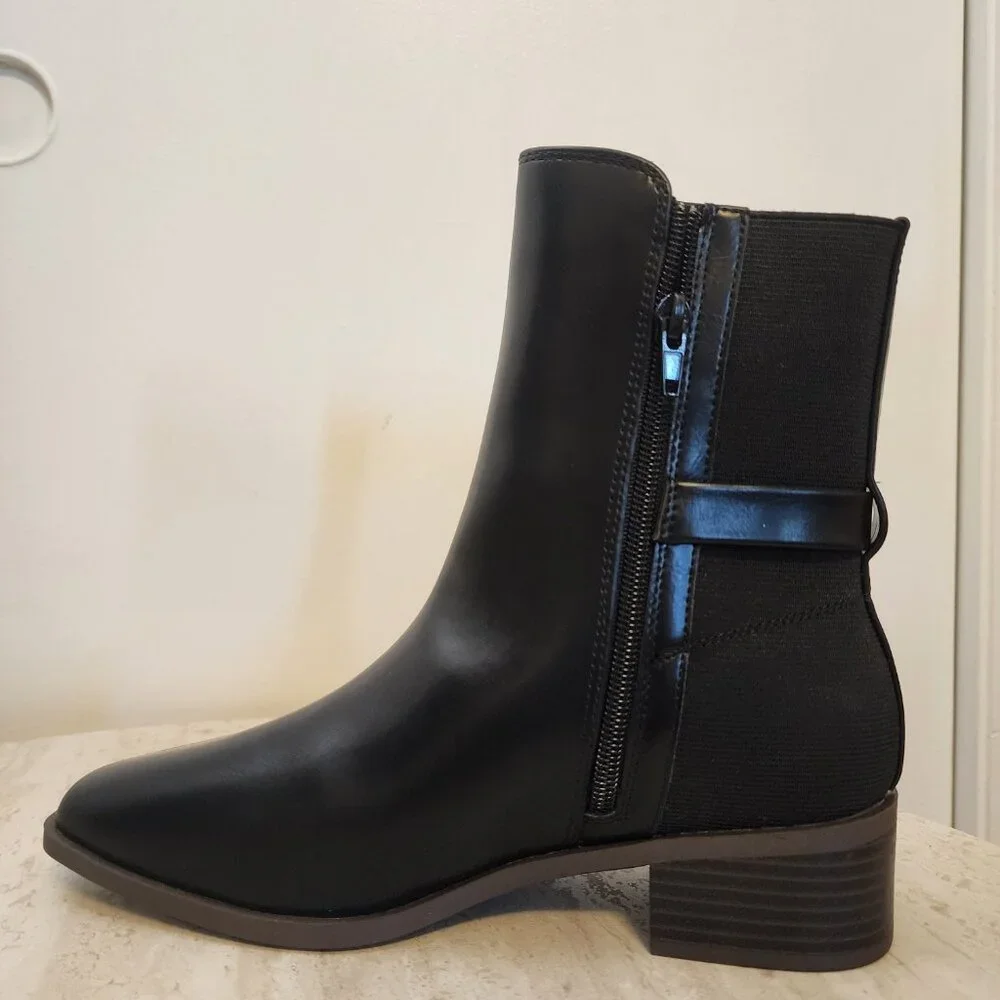 Journee Collection Womens Aub Black from Macy’s -c011 - Picture 4 of 8